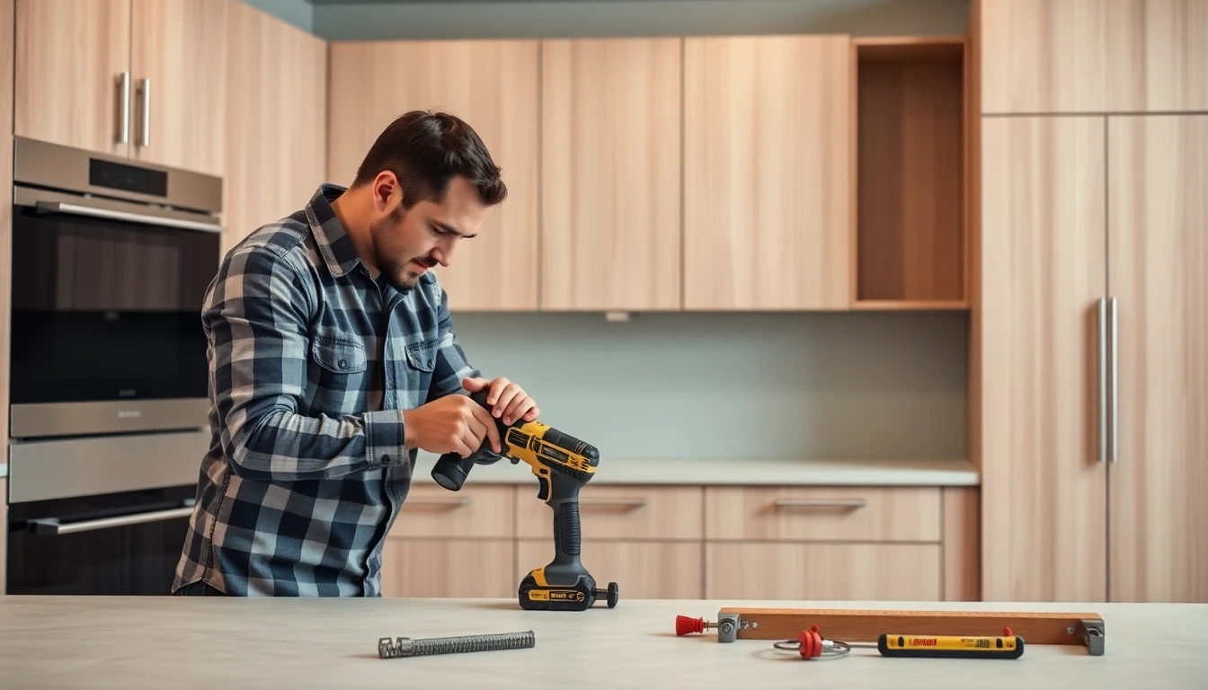 Custom Cabinet Installation